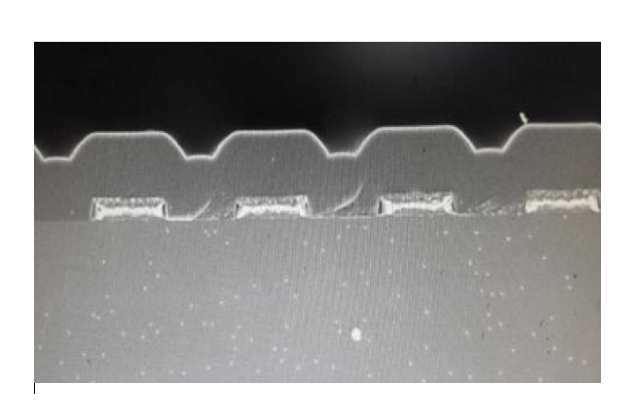 Результаты технологических процессов. Осаждение слоёв SiO2