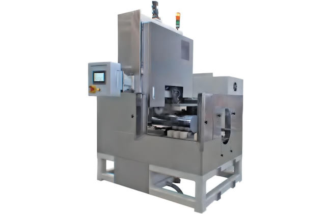 Установка резки слитков кольцевой проволокой