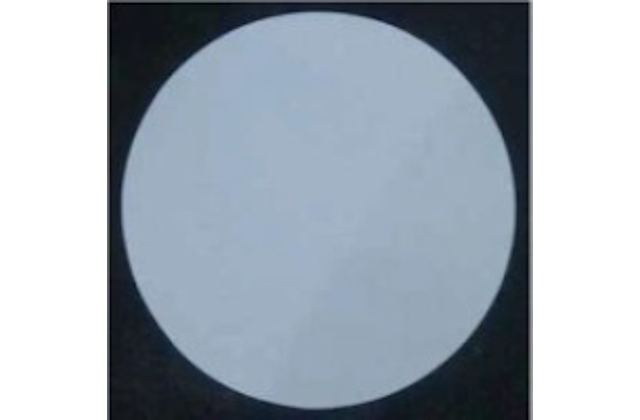 12-дюймовая пластина сапфира после двухсторонней шлифовки